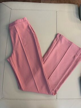 Size L  inseam 31"  New Love Poem Pink Women's Tailored Crepe Pants